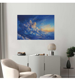 Poster - When the Sky Becomes Canvas: A Masterpiece of Nature in the Clouds