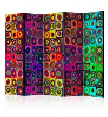 Biombo - Colorful Abstract Art II [Room Dividers]