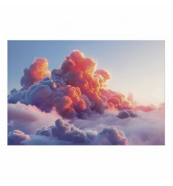 Plakāts - Dusk Spectacle: Clouds in Shades of Pink and Purple