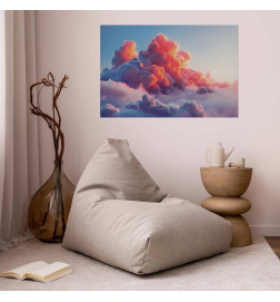 Plakat - Dusk Spectacle: Clouds in Shades of Pink and Purple