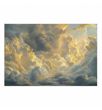 Plakatas - Last Breath of the Day: Clouds Illuminated by Evening Glow