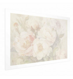 Poster - Peonies in the Mist