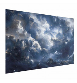 Plakat - Astronomical Wonders: Clouds and Stars in Harmonious Union