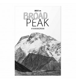 Plakatas - Broad Peak