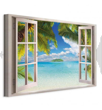 Tablou - Window: Sea View