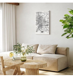 Quadro - City Plan: Lodz (1 Part) Vertical