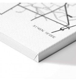 Cuadro - City Plan: Lodz (1 Part) Vertical