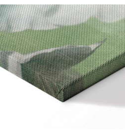 Leinwandbild - Mint Fog (1 Part) Vertical