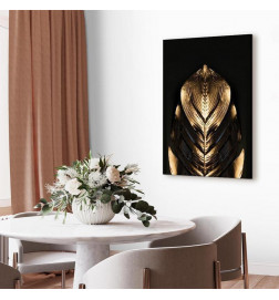 Schilderij - Pharaohs Gold (1 Part) Vertical