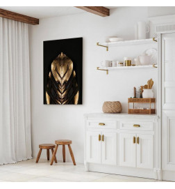 Canvas Print - Pharaohs Gold (1 Part) Vertical