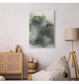 Canvas Print - Foggy Amazon (1 Part) Vertical