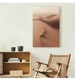 Leinwandbild - Sandy Space (1 Part) Vertical