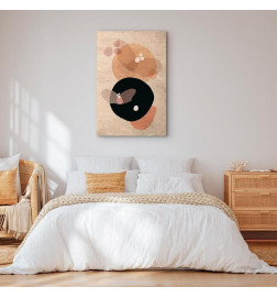 Canvas Print - Moon Butterfly (1 Part) Vertical