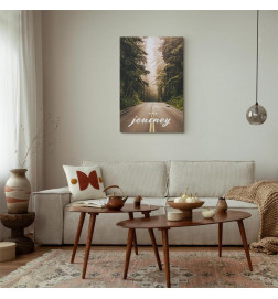 Canvas Print - Journey Into The Unknown (1 Part) Vertical