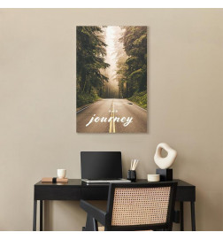 Canvas Print - Journey Into The Unknown (1 Part) Vertical