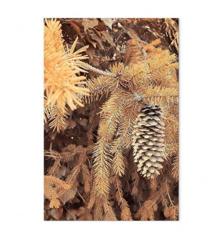 Quadro - Golden Cone (1 Part) Vertical