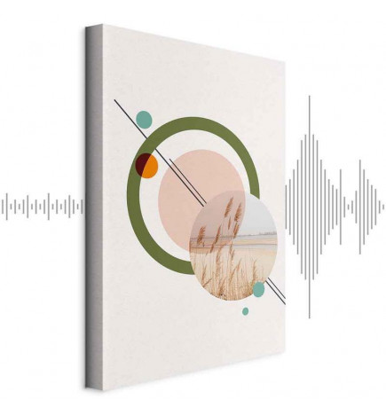 Tableau - Geometric Landscape (1 Part) Vertical
