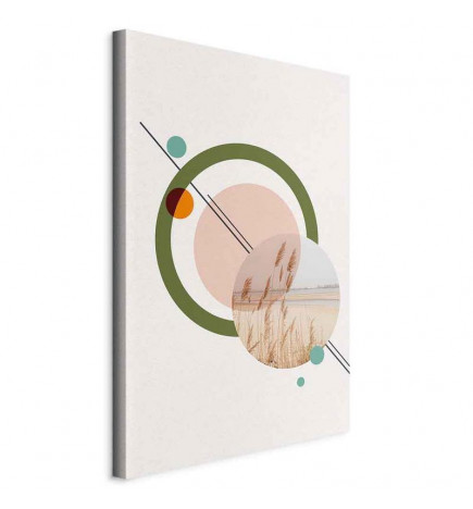 Tableau - Geometric Landscape (1 Part) Vertical