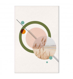 Taulu - Geometric Landscape (1 Part) Vertical