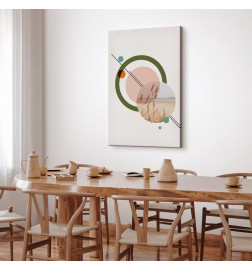 Slika - Geometric Landscape (1 Part) Vertical