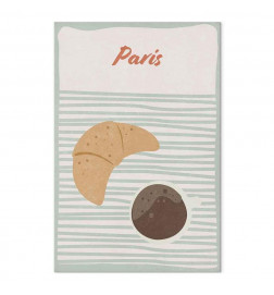 Taulu - Parisian Breakfast (1 Part) Vertical