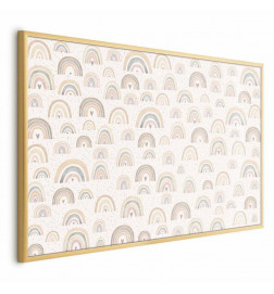 Plakat - Rainbows and Hearts