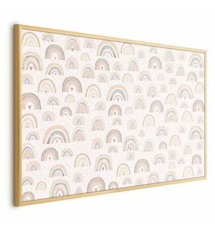 Pôster - Rainbows and Hearts