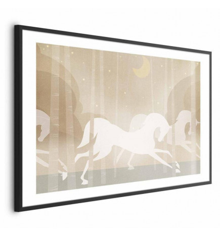 Plakatas - Galloping Horses