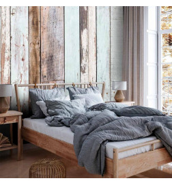 Wall Mural - Multi-colored Boards