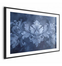 Plakatas - Blue Ornament in Cool Shades