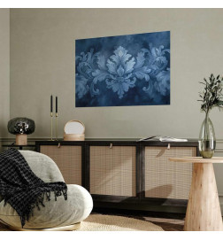 Plakat - Blue Ornament in Cool Shades