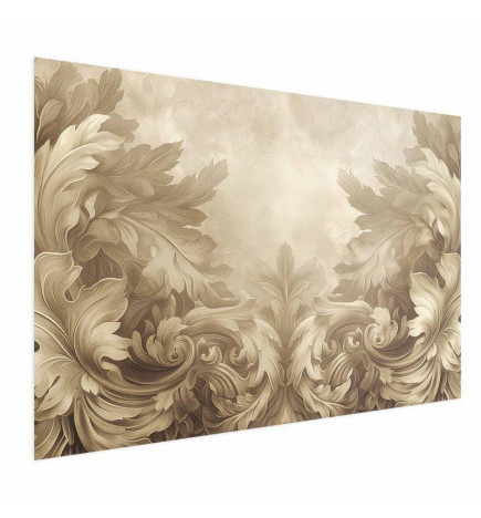 Poster - Carved Ornaments in Sepia Shades