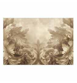 Plakat - Carved Ornaments in Sepia Shades