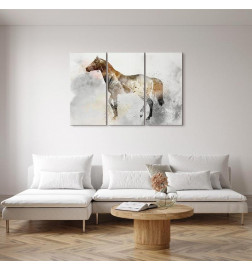 Canvas Print - Fiery Steed (3 Parts)