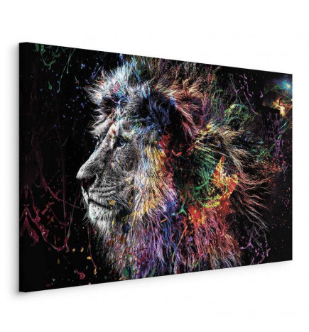 Seinapilt - Crazy Lion (1 Part) Wide