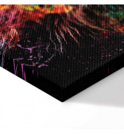 Quadro - Crazy Lion (1 Part) Wide