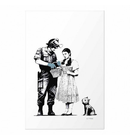 Juliste - Dorothy and the Policeman