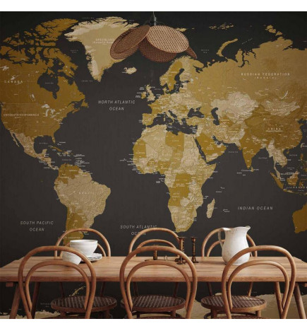 Fototapeta - World Map: Modern Geography