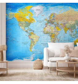 Fototapet - World Classic Map