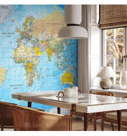 Fototapeta - World Classic Map