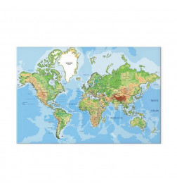 Canvas Print - Explore the World!