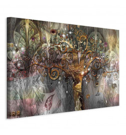 Schilderij - Gold Tree