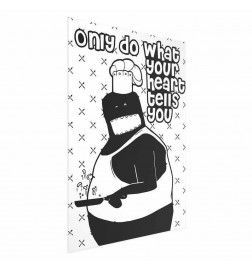 Plakat - Only Do What Your Heart Tells You