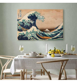 Seinapilt - The Great Wave off Kanagawa (Reproduction)