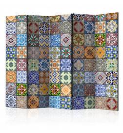 172,00 € 5-teiliges Paravent - Colorful Mosaic II [Room Dividers]