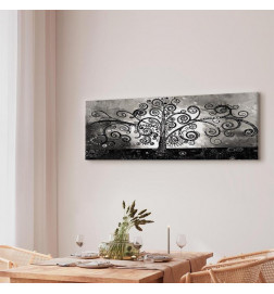 Schilderij - Winding Paths of Nature (1 Part) Narrow