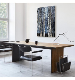 Leinwandbild - Frosty January (1 Part) Vertical