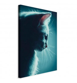 Schilderij - Night Tramp (1 Part) Vertical