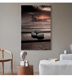 Canvas Print - September Sunset (1 Part) Vertical