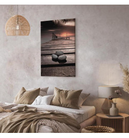 Canvas Print - September Sunset (1 Part) Vertical
